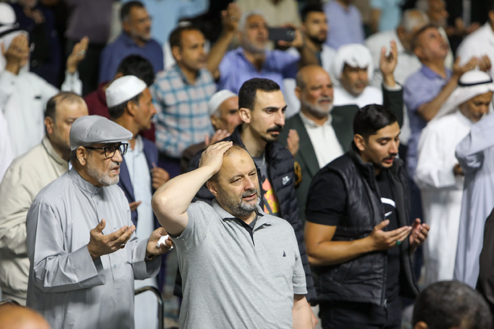 قراءة دعاء التوسل بصوت المنشد الحسيني نزار القطري