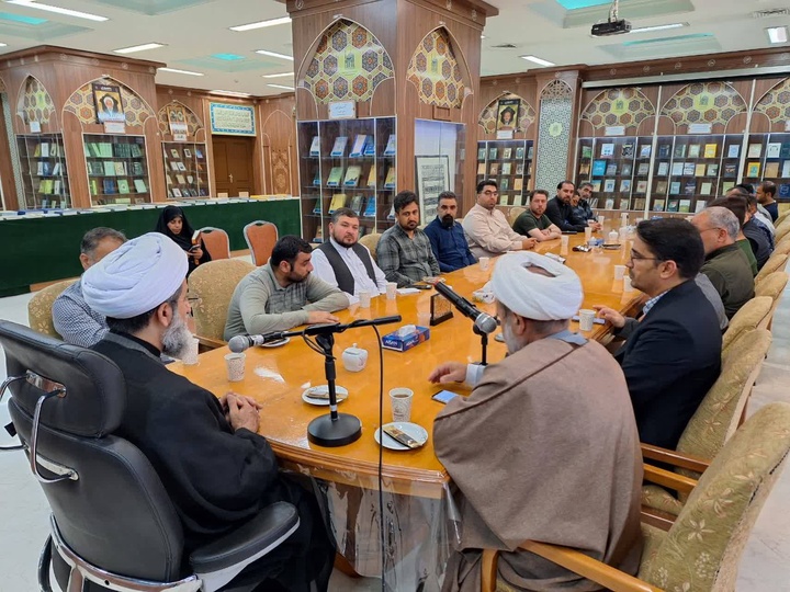 آستان قدس رضوی کے ادارہ بین الاقوامی امور کے سربراہ   کی افغانستان کے علمائے کرام اورممتاز قرآنی شخصیات سے ملاقات آستان قدس رضوی کے ادارہ بین الاقوامی امور کے سربراہ   کی افغانستان کے علمائے کرام اورممتاز قرآنی شخصیات سے ملاقات