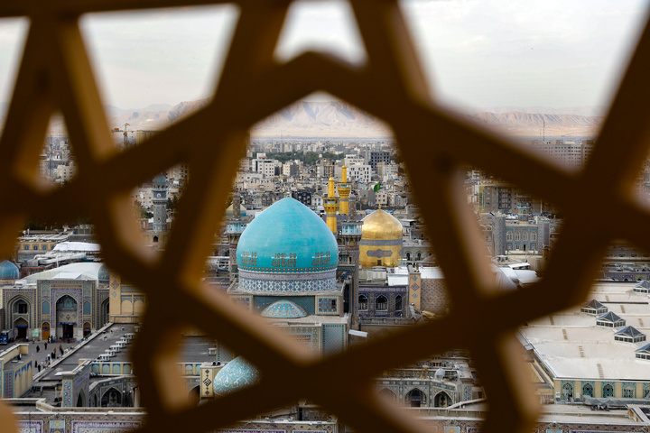 قراءة دعاء عرفة المبارك في الحرم الرضوي الشريف
