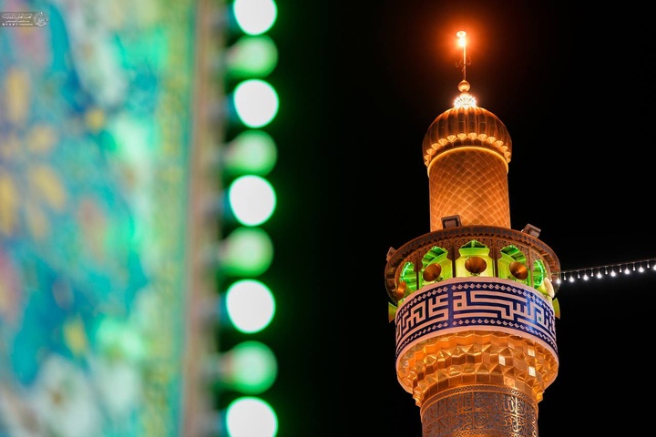 آماده سازی حرم مطهر علوی برای عید سعید غدیرخم