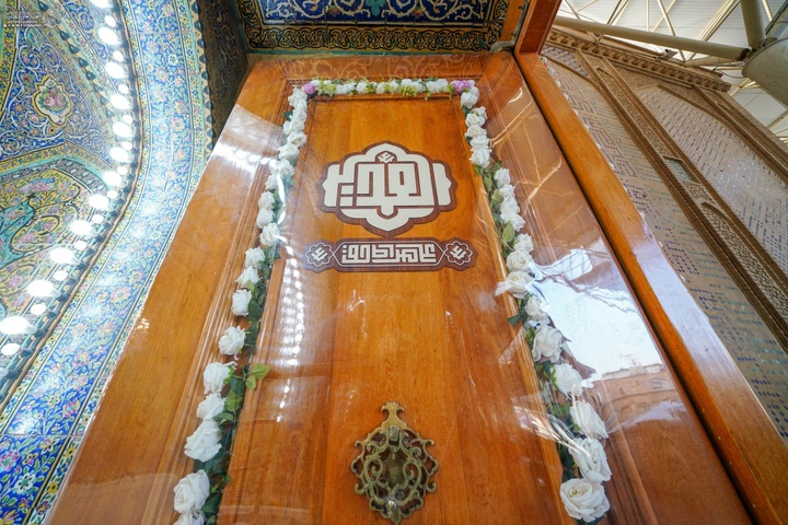 آماده سازی حرم مطهر علوی برای عید سعید غدیرخم