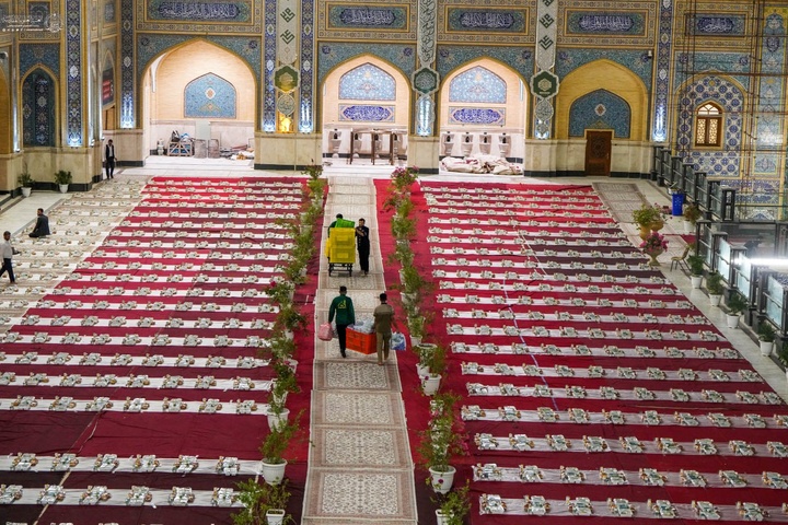 سفره اطعام علوی در نجف اشرف