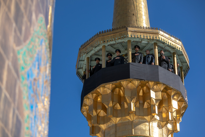 حرم امام رضا(ع) میں ’’صلا‘‘ کے عنوان سےعزاداری کے روایتی پروگرام کا انعقاد