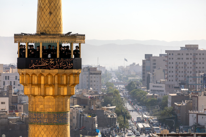 حرم امام رضا(ع) میں ’’صلا‘‘ کے عنوان سےعزاداری کے روایتی پروگرام کا انعقاد
