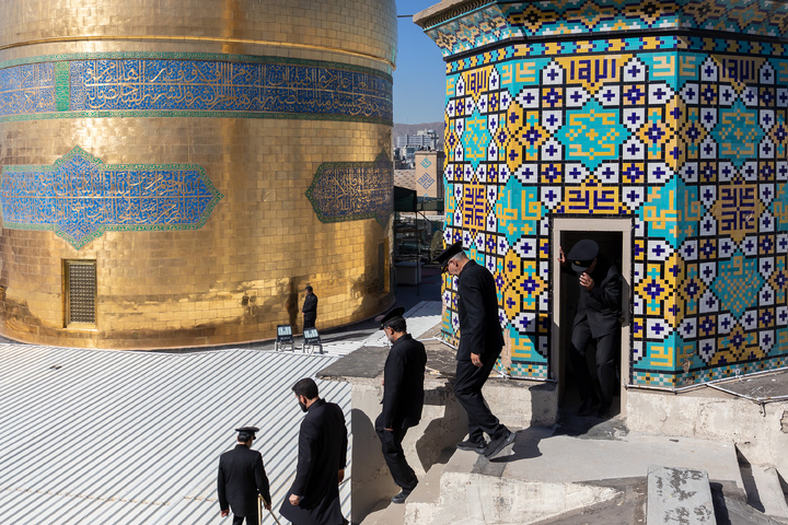 حرم امام رضا(ع) میں ’’صلا‘‘ کے عنوان سےعزاداری کے روایتی پروگرام کا انعقاد