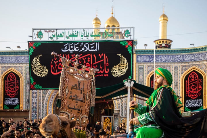 ورود نمادین کاروان به کربلا