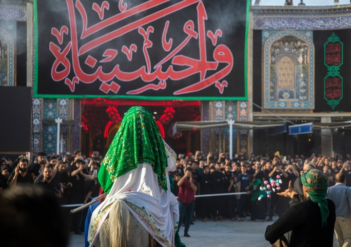 ورود نمادین کاروان به کربلا