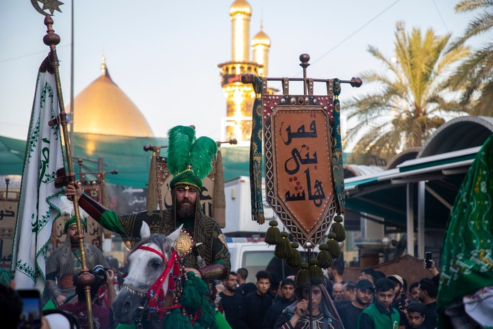 ورود نمادین کاروان به کربلا