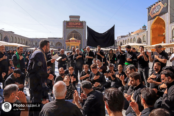 Special Ashura mourning ceremony underway in shrine
