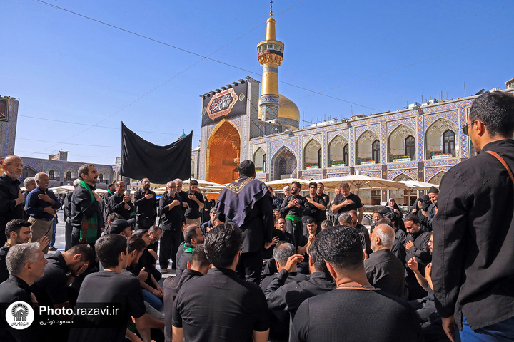 Special Ashura mourning ceremony underway in shrine
