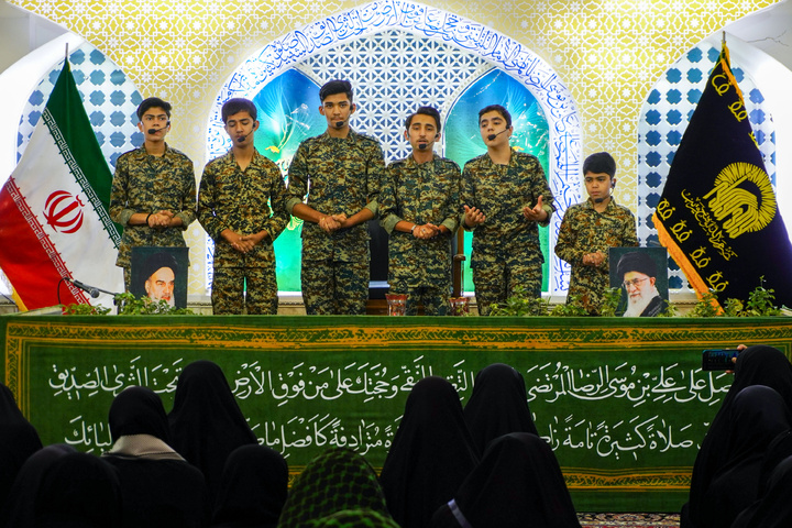 Special program of “In Line with Resistance” held in Imam Reza shrine