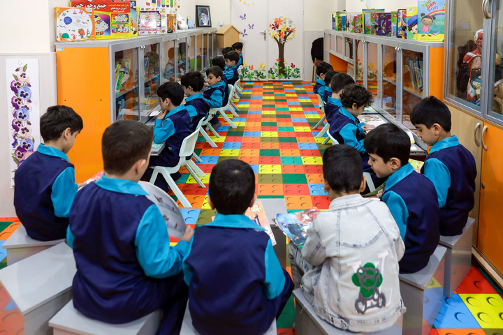 Religious education of children in Imam Reza schools