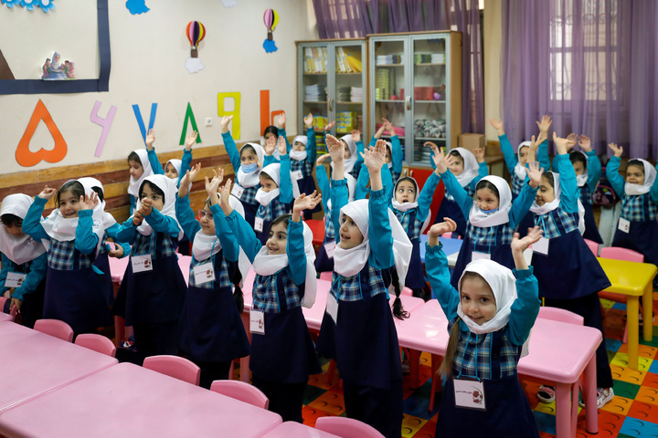 Religious education of children in Imam Reza schools