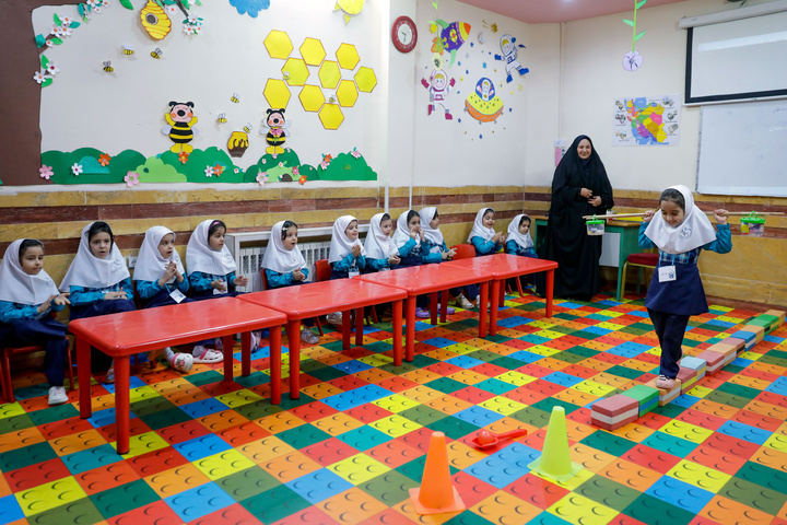 Religious education of children in Imam Reza schools