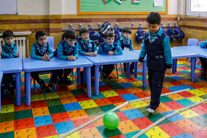 Religious education of children in Imam Reza schools