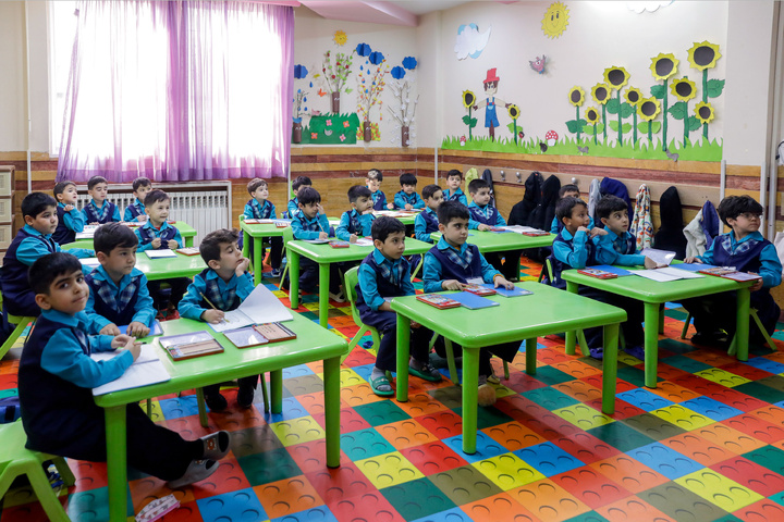 Religious education of children in Imam Reza schools