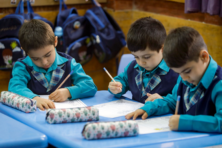 Religious education of children in Imam Reza schools