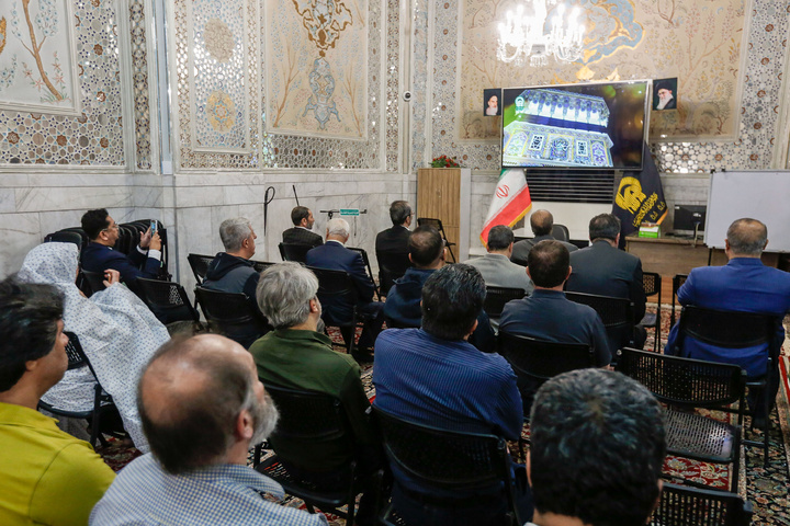 Participants of the International Persian Language Conference visit Imam Reza shrine