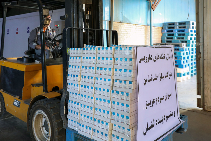 Imam Reza shrine delivers pharmaceutical aid to Lebanon