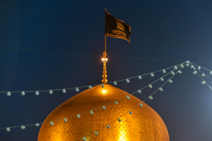 Imam Reza holy shrine's atmosphere on the night of Hazrat Masumeh (SA) demise anniversary