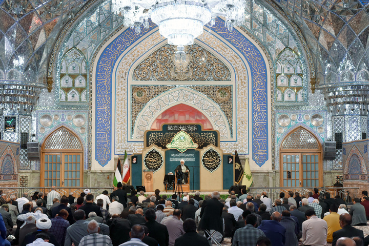 Imam Reza holy shrine's atmosphere on the night of Hazrat Masumeh (SA) demise anniversary