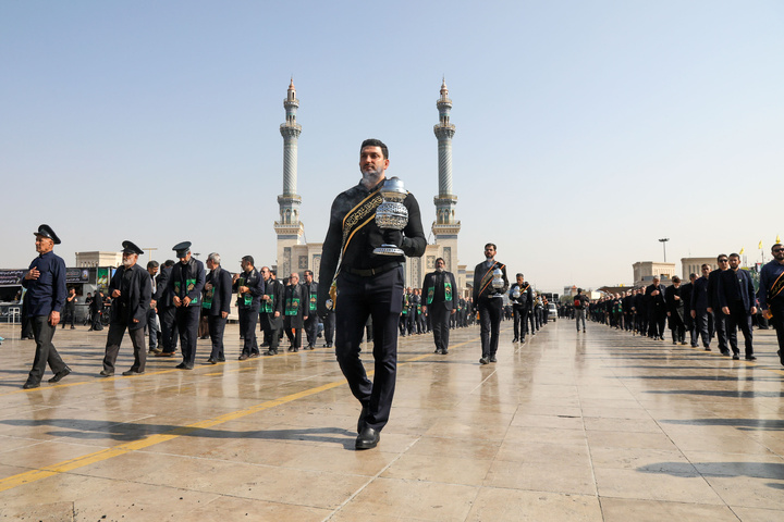 یوم شہادت حضرت معصومہ(س) کے موقع پرحرم کریمہ اہلبیتؑ میں عزاداری کا انعقاد