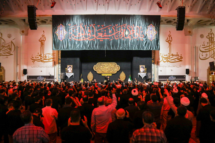 Razavi servants participate in mourning ceremonies at Hazrat Masoumeh shrine