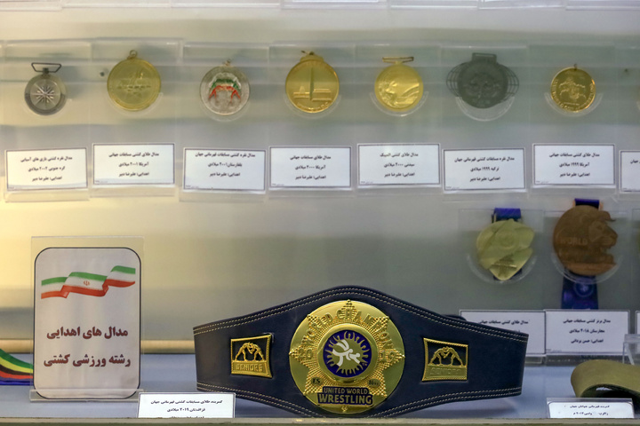 Treasure of sport medals at Imam Reza shrine’s museum