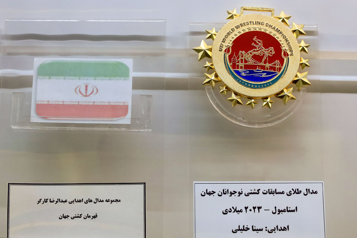 Treasure of sport medals at Imam Reza shrine’s museum