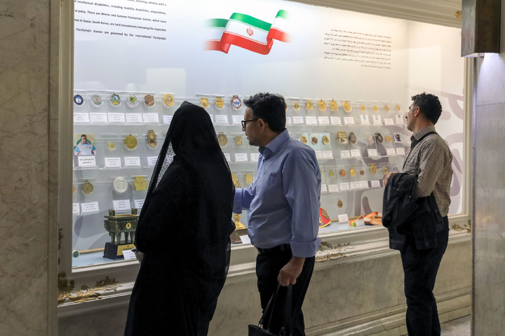 Treasure of sport medals at Imam Reza shrine’s museum