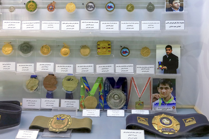 Treasure of sport medals at Imam Reza shrine’s museum