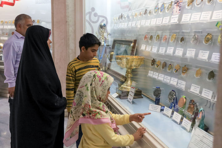 Treasure of sport medals at Imam Reza shrine’s museum