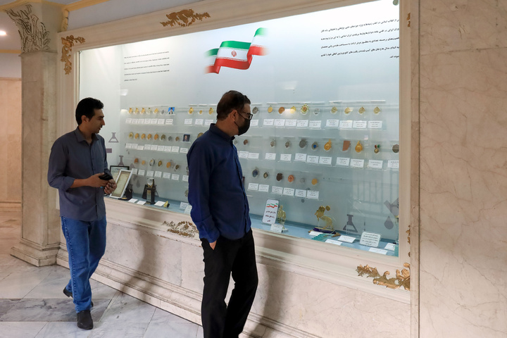 Treasure of sport medals at Imam Reza shrine’s museum