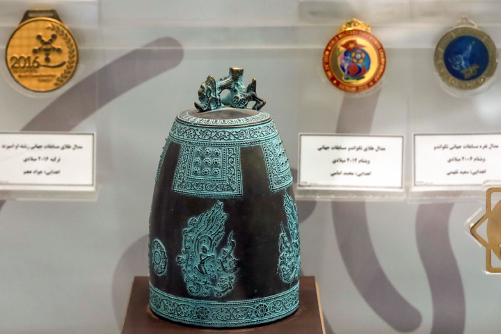 Treasure of sport medals at Imam Reza shrine’s museum