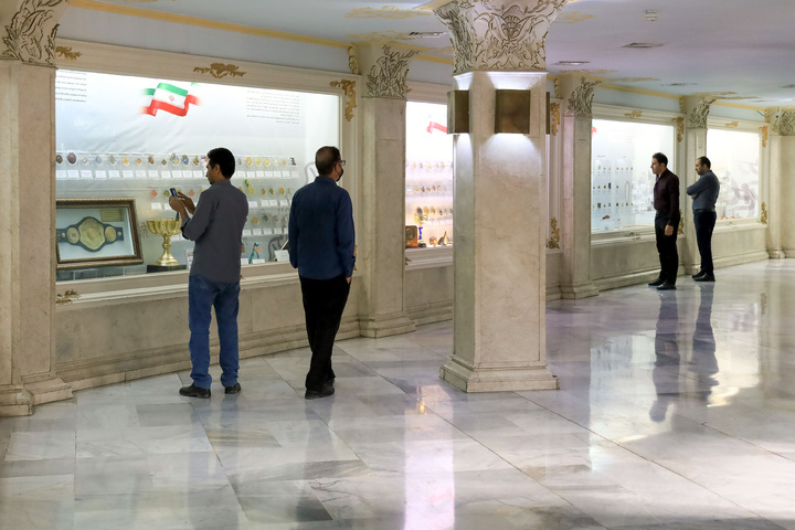 Treasure of sport medals at Imam Reza shrine’s museum