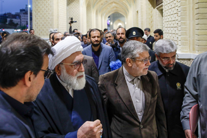 Project to refurbish the façade of Qibla Square inaugurated at Imam Reza shrine