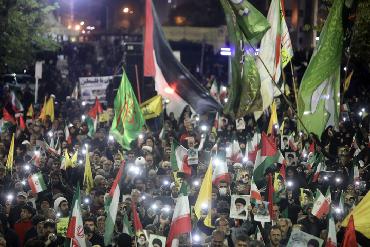 Public gathering of 'Allegiance to Nasrallah' underway in Mashhad