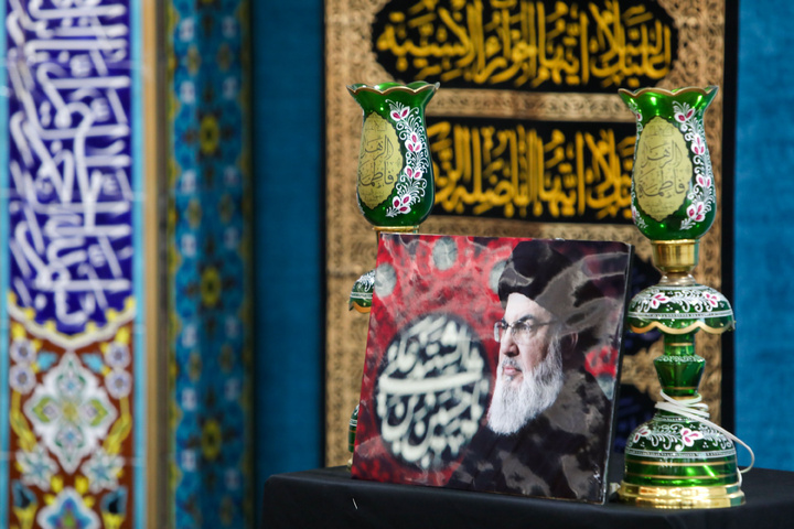 شہادت حضرت فاطمہ زہراء(س) کے موقع پر آستان قدس رضوی کے لبنانی مہمانوں کی جانب سے عزاداری کا انعقاد