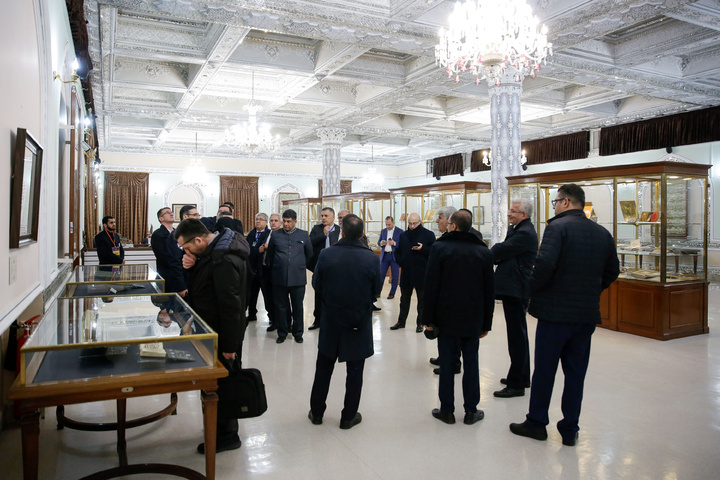 ECO summit participants visit Imam Reza shrine