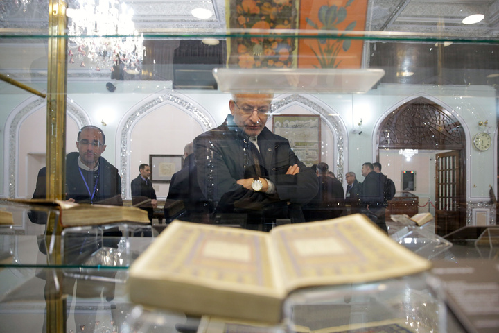 ECO summit participants visit Imam Reza shrine