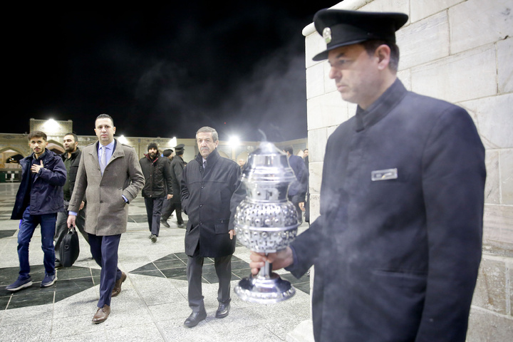 ECO summit participants visit Imam Reza shrine