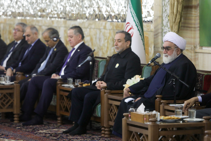 ECO summit participants meet with Custodian of Astan Quds Razavi