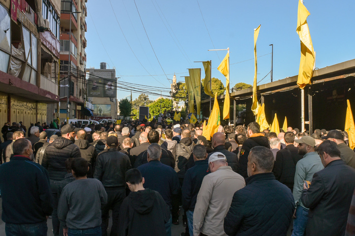 Funeral of Martyr Ali Yahya Shaeito held in Beirut