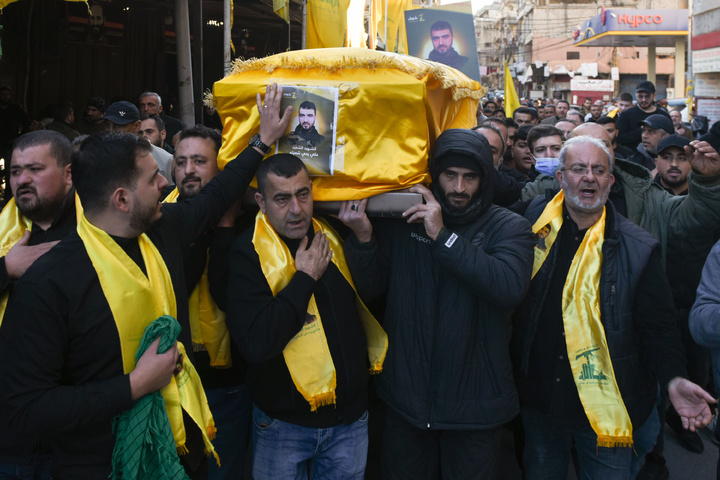 Funeral of Martyr Ali Yahya Shaeito held in Beirut