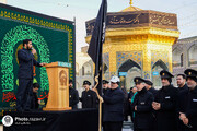 Razavi pilgrims mark Hazrat Fatima Zahra martyrdom anniv.