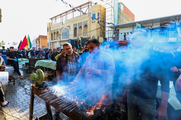 عزاداری سالروز شهادت حضرت فاطمه(س) در سامرا