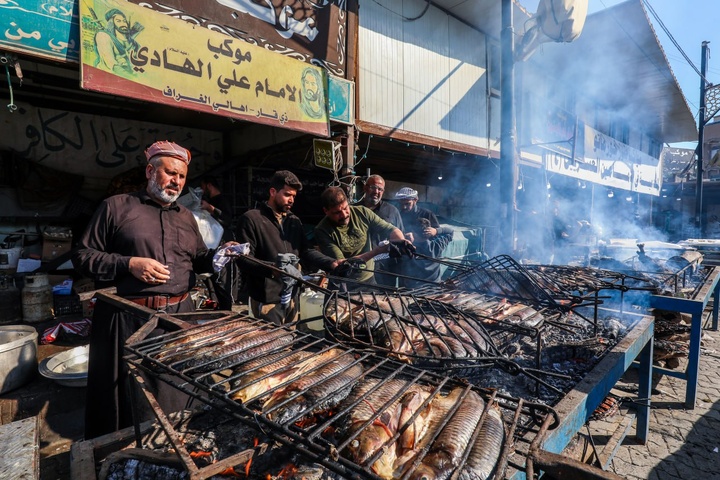 عزاداری سالروز شهادت حضرت فاطمه(س) در سامرا