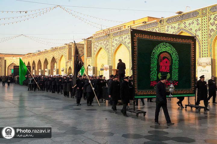Razavi pilgrims mark Hazrat Fatima Zahra martyrdom anniv.