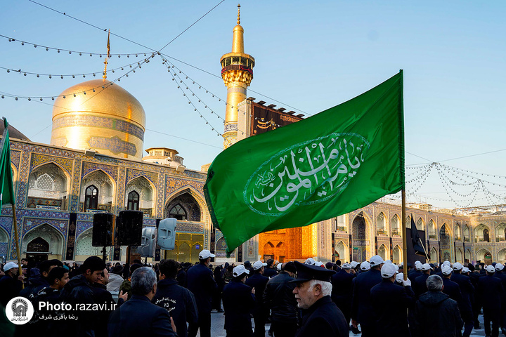 Razavi pilgrims mark Hazrat Fatima Zahra martyrdom anniv.