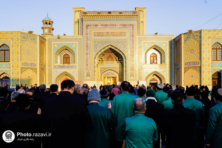 Razavi pilgrims mark Hazrat Fatima Zahra martyrdom anniv.